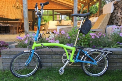 Så fik jeg endelig min Brompton!
