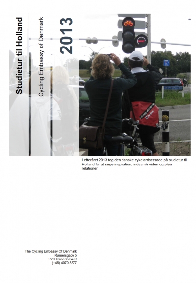 Rejserapport fra CED-studietur om cykeltrafik til Holland