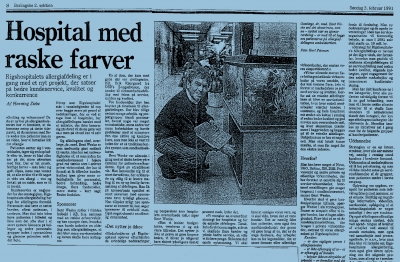 Avisartikel om Allergienhedens fornyelse med at blive kundeorienteret